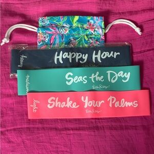 Lilly Pulitzer Resistance Bands